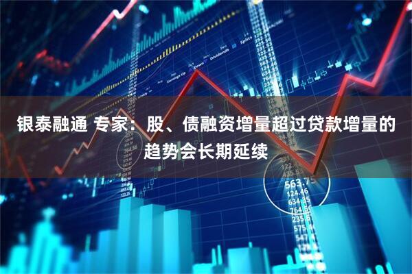 银泰融通 专家：股、债融资增量超过贷款增量的趋势会长期延续